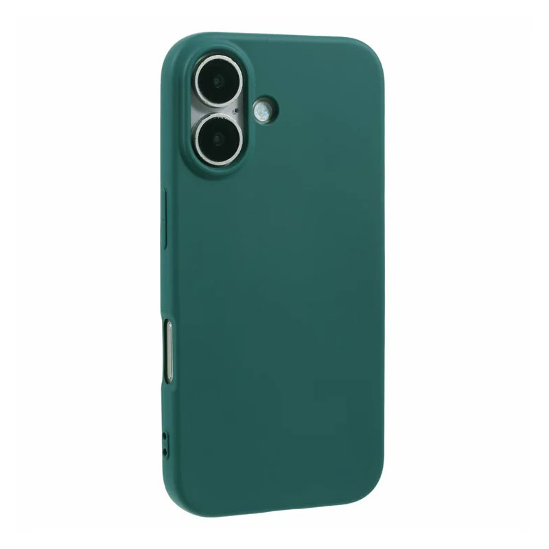 Husa Soft » iPhone 16 Pro max, MicroFiber, TPU, Deep Green [2]