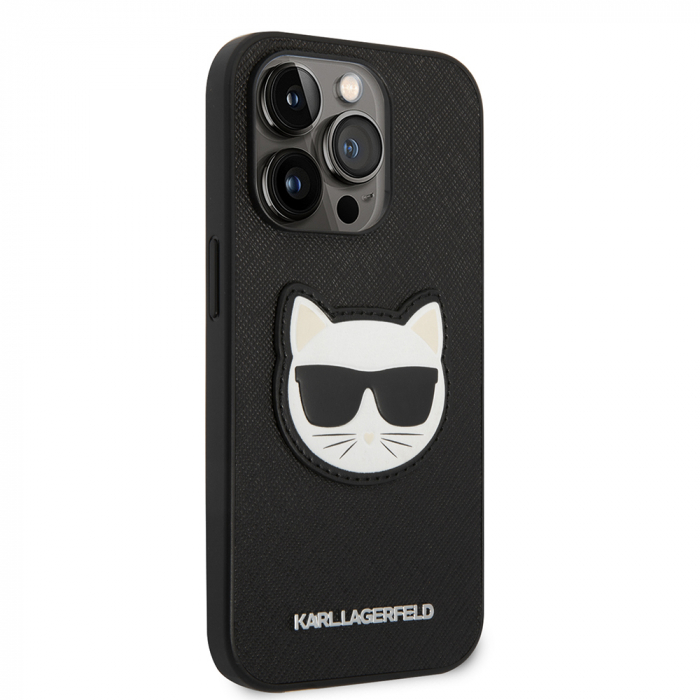 Karl Lagerfeld - Saffiano (KLHCP14XSAPCHK) - iPhone 14 Pro Max - Choupette Head [3]