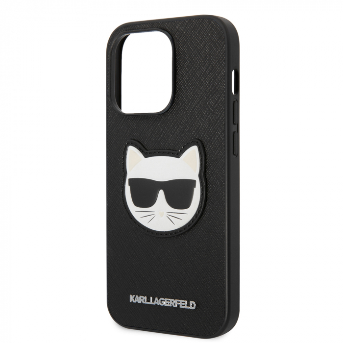 Karl Lagerfeld - Saffiano (KLHCP14XSAPCHK) - iPhone 14 Pro Max - Choupette Head [4]