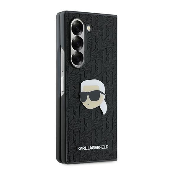 Karl Lagerfeld - Saffiano (KLHCZFD6PGKSKIHK) - Samsung Galaxy Z Fold6 - Monogram Head Pin [3]