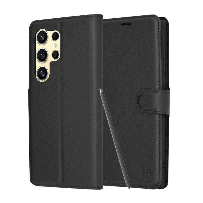 Leather Folio - Samsung Galaxy S24 Ultra - Black [6]