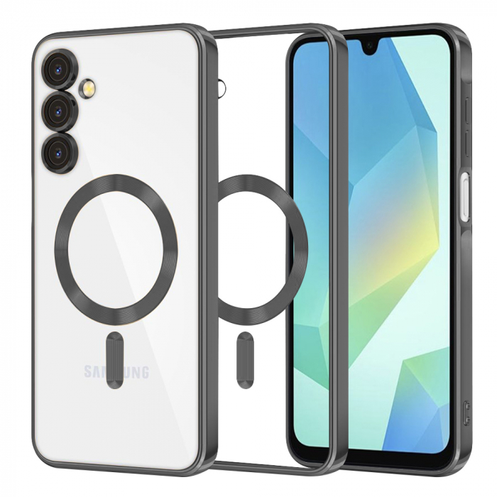 Luxury Crystal MagSafe - Samsung Galaxy A16 4G / A16 5G - Black [1]