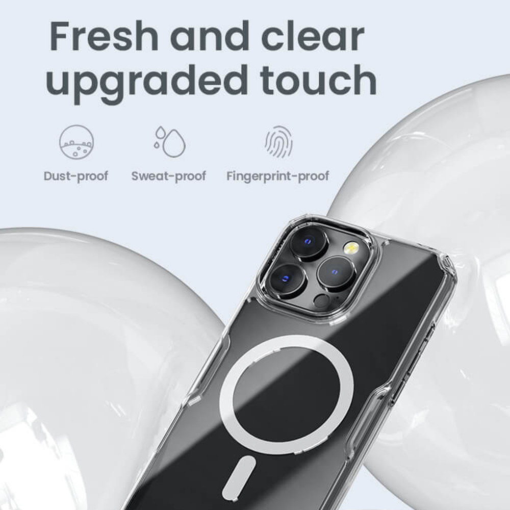 Nillkin - Nature TPU Pro MagSafe Case - iPhone 16 Pro - Transparent [5]