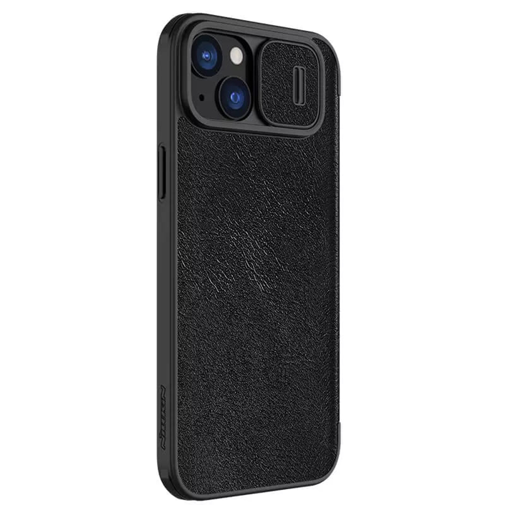 Nillkin - Qin Leather Case - iPhone 15 Plus - Black [3]