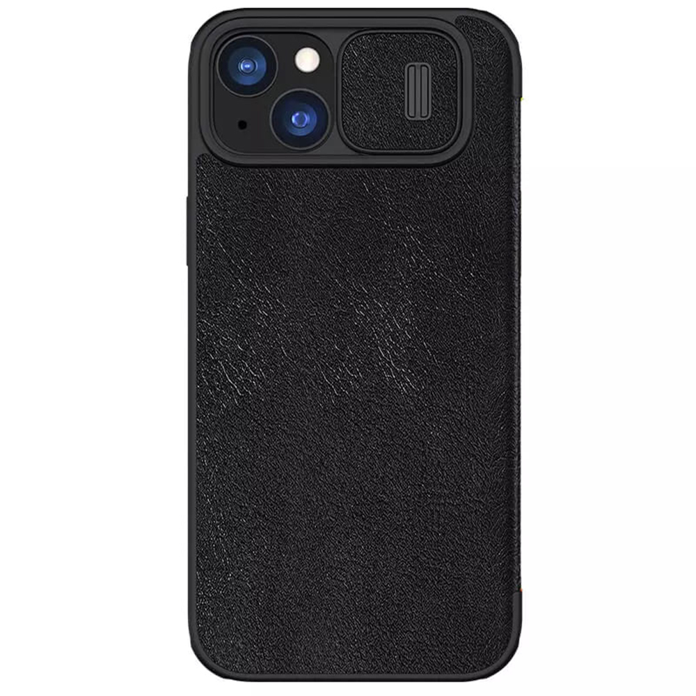 Nillkin - Qin Leather Case - iPhone 15 Plus - Black [2]