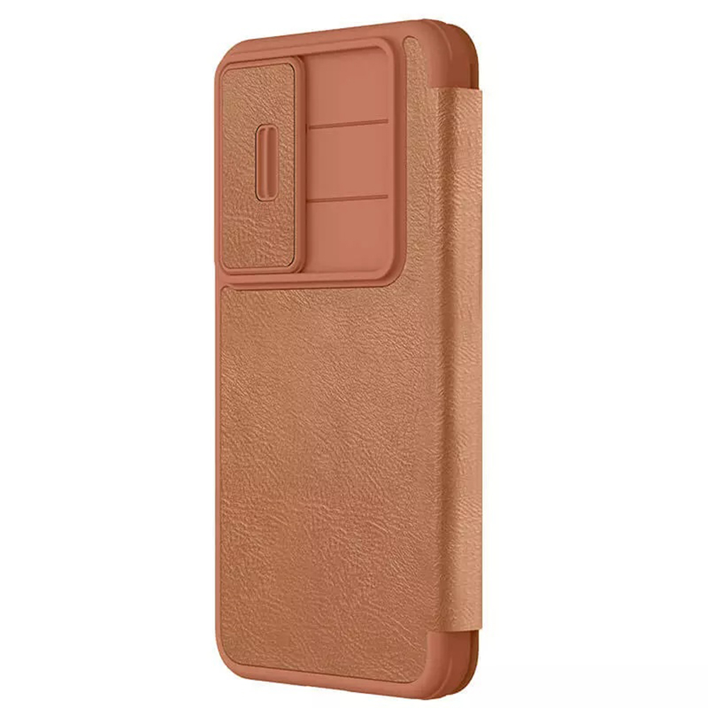 Nillkin - Qin Pro Leather Case - Samsung Galaxy S25 - Brown [4]