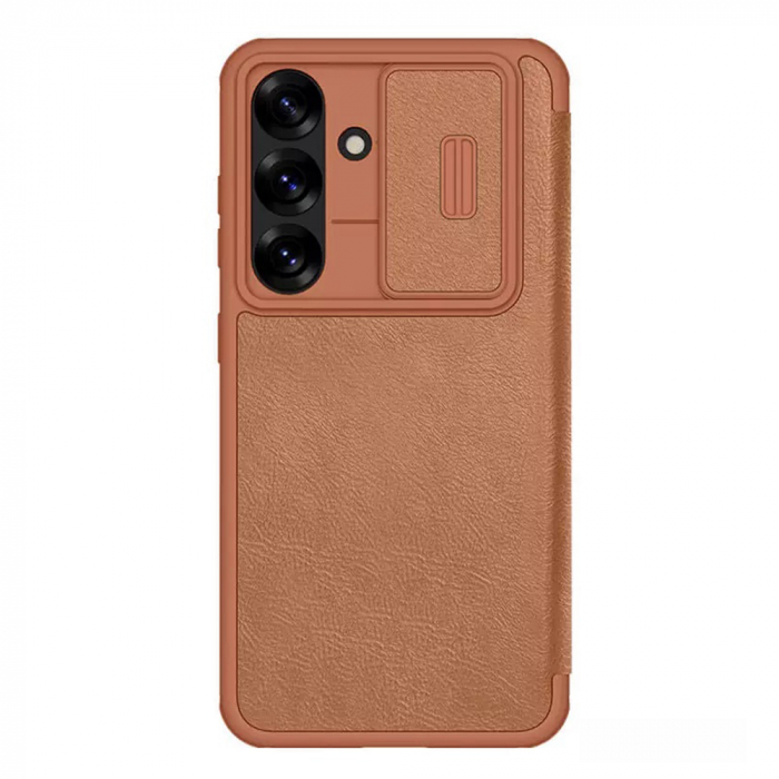 Nillkin - Qin Pro Leather Case - Samsung Galaxy S25 Plus - Brown [2]