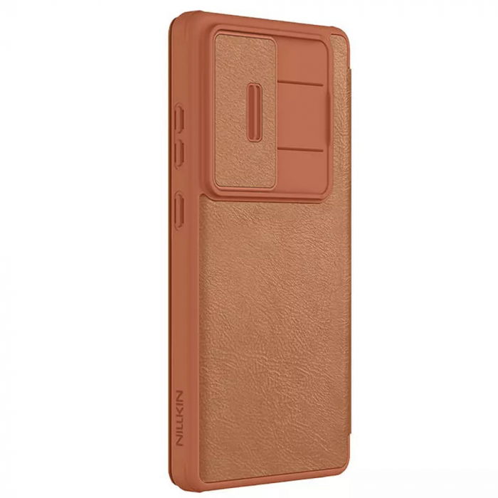Nillkin - Qin Pro Leather Case - Samsung Galaxy S25 Ultra - Brown [2]