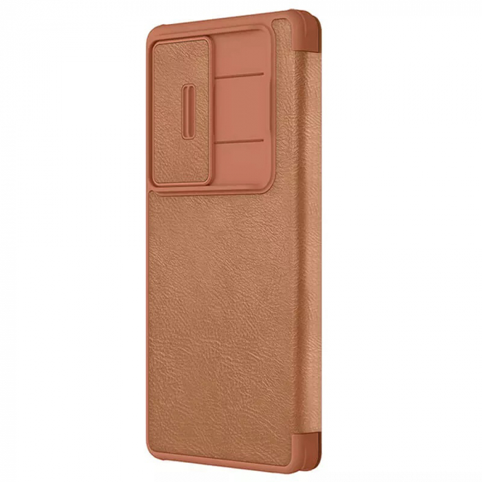 Nillkin - Qin Pro Leather Case - Samsung Galaxy S25 Ultra - Brown [5]