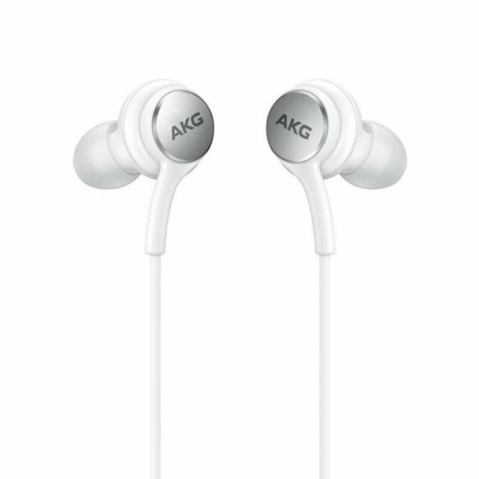 Samsung AKG - Stereo Earphones EO-IC100BWEGEU (GP-TOU021CSKWW) - Type-C with Microphone, 1.2m - White (Bulk Packing) [1]
