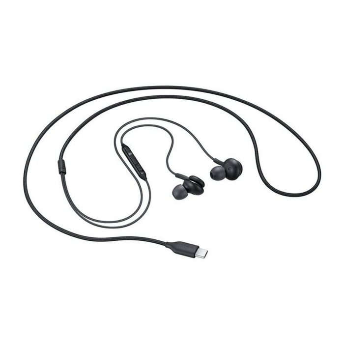 Samsung AKG - Stereo Earphones EO-IC100BWEGEU (GP-TOU021CSKWW) - Type-C with Microphone, 1.2m - White (Bulk Packing) [4]