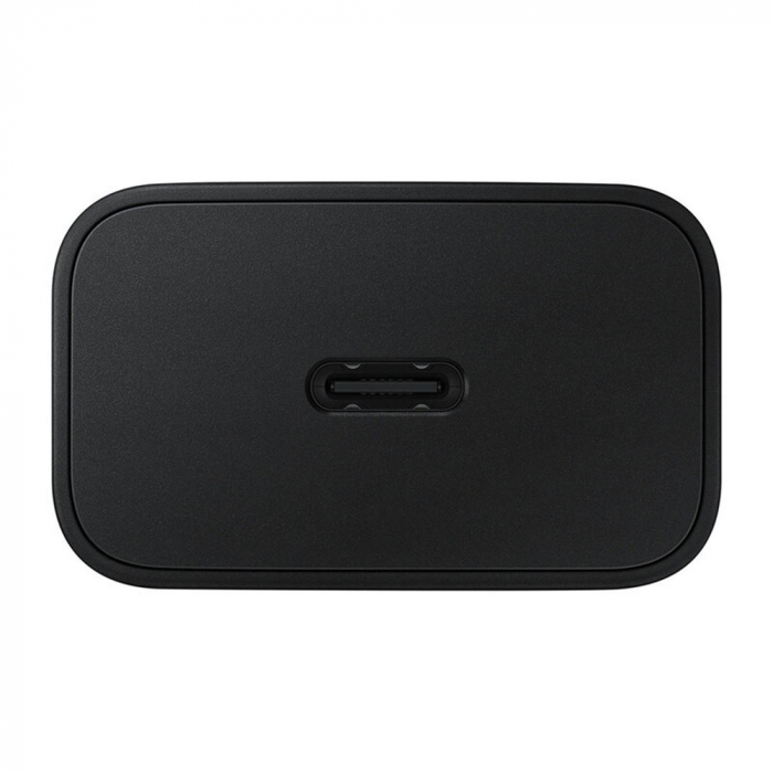 Samsung - Original Wall Charger (EP-T1510XBEGEU) - Type-C Cable Included, Type-C Fast Charging 15W, - Black [3]