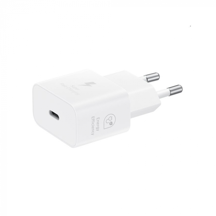 Samsung - Original Wall Charger EP-T2510 (EP-T2510NWEGWW) - Type-C, Super Fast Charging 25W - White [4]