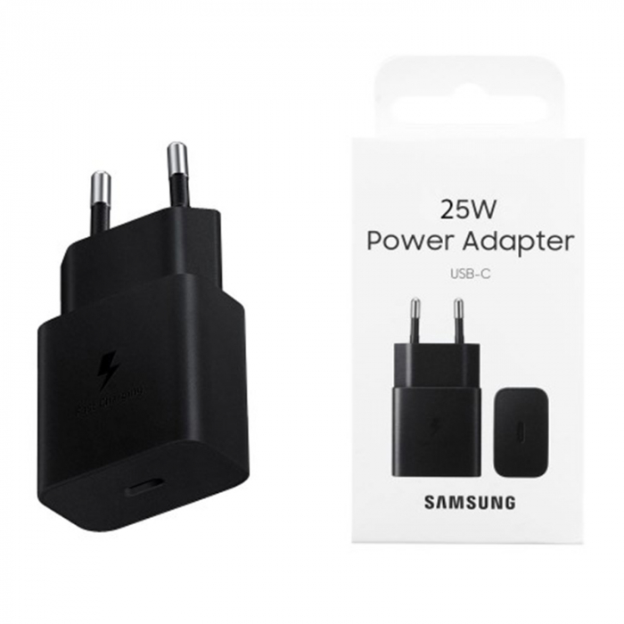 Samsung - Original Wall Charger T2510 (EP-T2510NBEGWW) - Type-C Super Fast Charging 25W - Black [1]