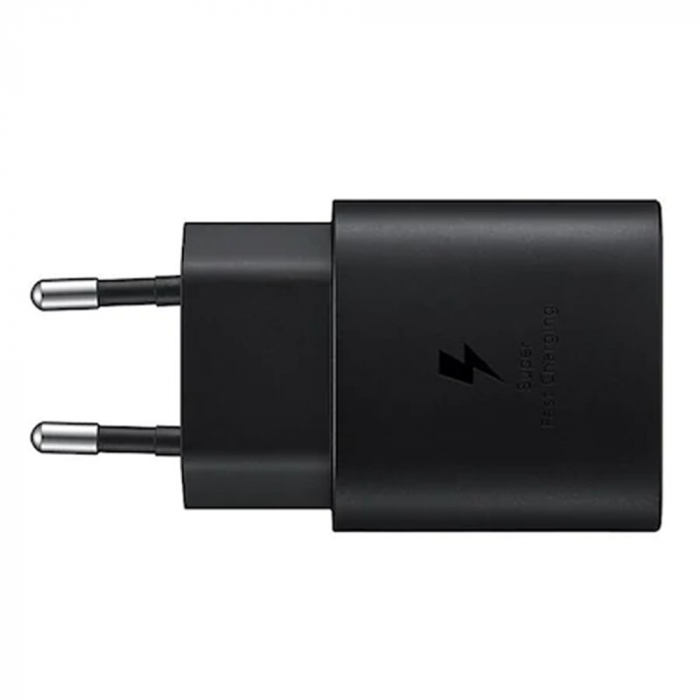 Samsung - Wall Charger EP-TA800EBE (GP-PTU021SOABQ) - Type-C, Fast Charging, 25W, 3A - Black (Bulk Packing) [2]