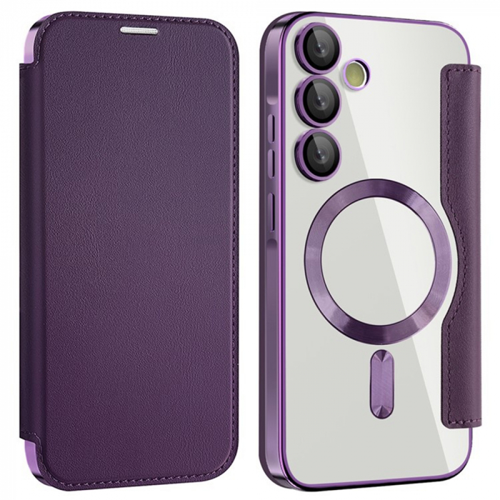 SmartMag Book Case - Samsung Galaxy A35 5G - Purple [1]