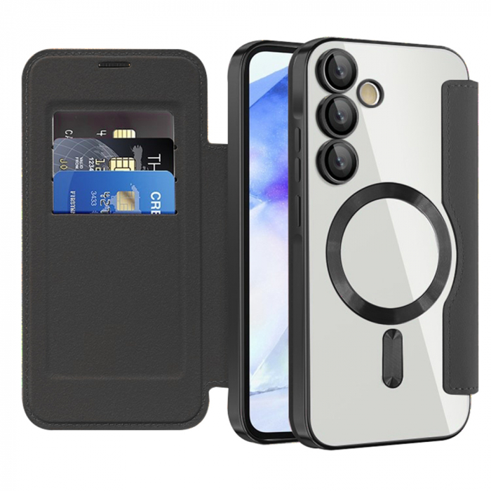 SmartMag Book Case - Samsung Galaxy A55 5G - Black [4]