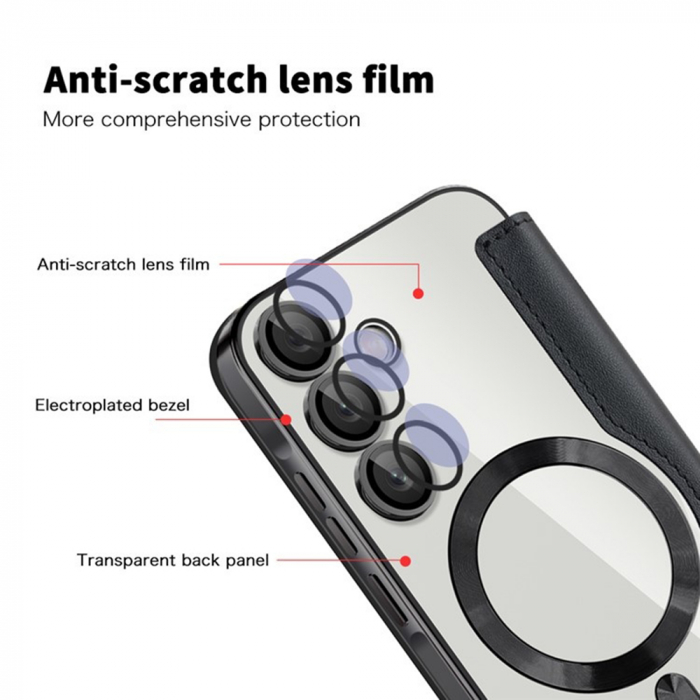 SmartMag Book Case - Samsung Galaxy A55 5G - Black [3]