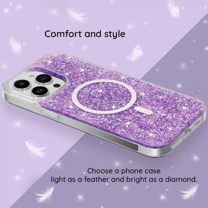 Sparkly Glitter - Samsung Galaxy A26 5G - Magenta [2]