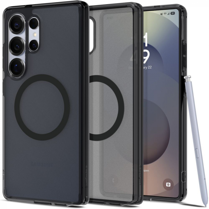 Spigen - Ultra Hybrid MagSafe - Samsung Galaxy S25 Ultra - Frost Black [5]