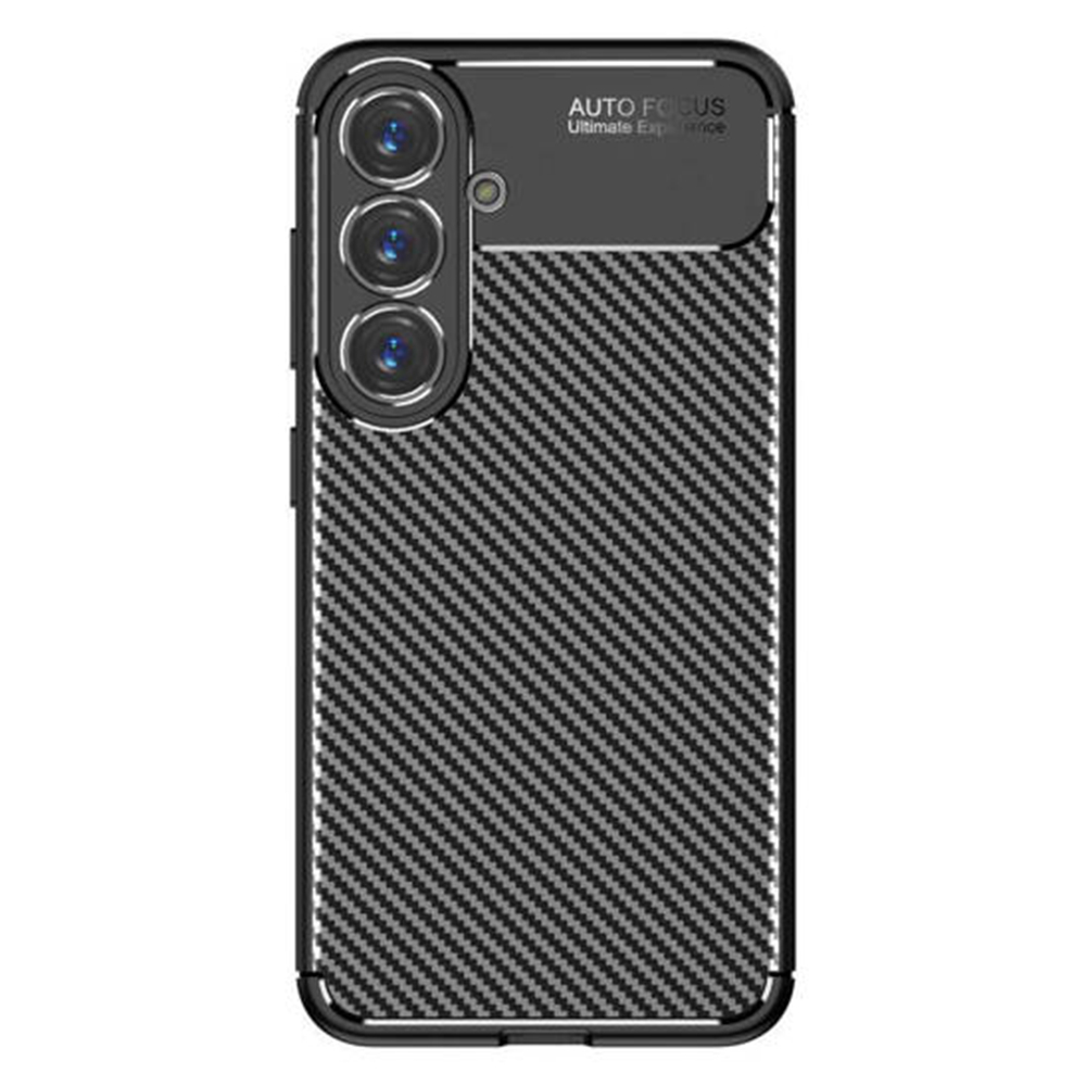 Techsuit - CarbonFiber - Samsung Galaxy S25 Plus - Black [1]