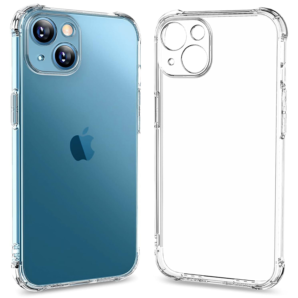 Techsuit - Shockproof Clear Silicone - iPhone 14 Plus - Clear [2]