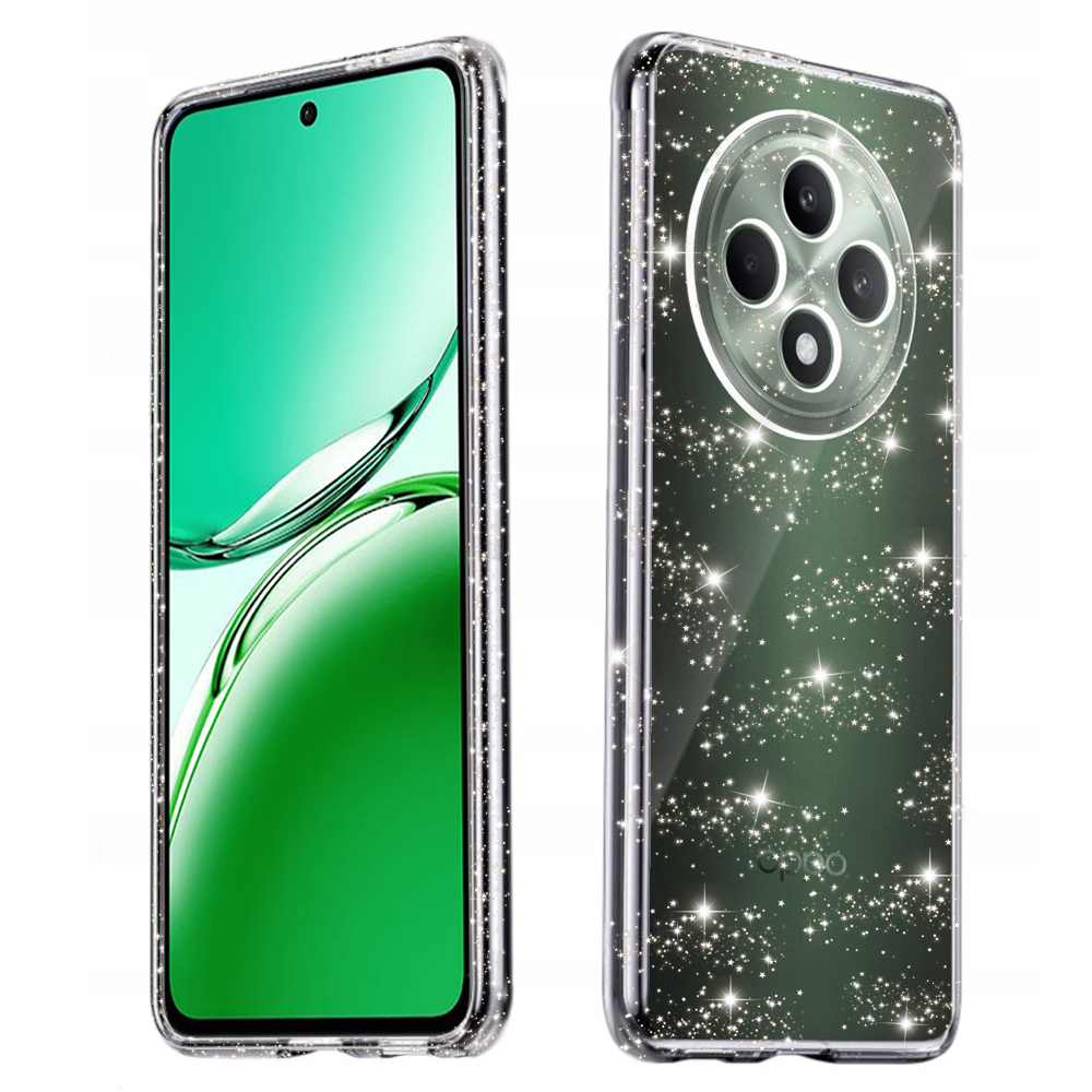 Techsuit - SparkleSkin Series - Oppo Reno12 F 4G / Reno12 F 5G / Reno12 FS 4G / Reno12 FS 5G - Clear [1]