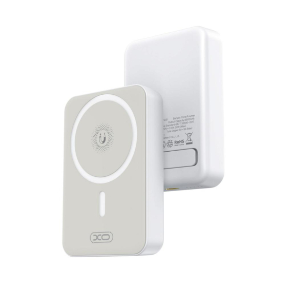 XO (PR231) - Baterie Externa, PowerBank Wireless 15W+PD20W, Magnetica, Suport Stand, 10000mAh, Fast Charge [3]