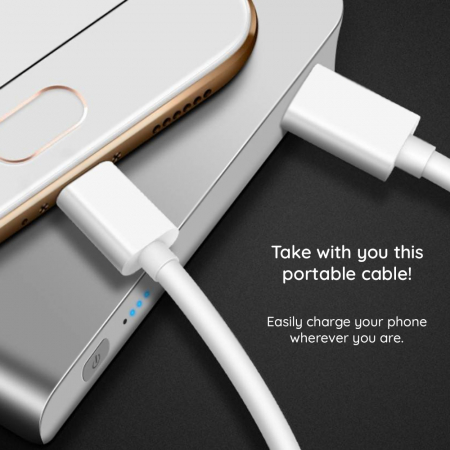 Apple - Charging Cable A1997 (MM093ZM/A) - Type-C to Type-C, 1m - White (Blister Packing) [6]