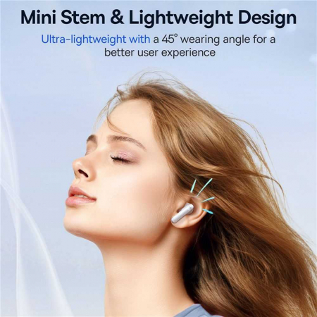 Baseus - Wireless Earbuds Bowie E13 (A00059701217-Z1) - TWS, Bluetooth V5.3, 400mAh, Type-C - White [7]