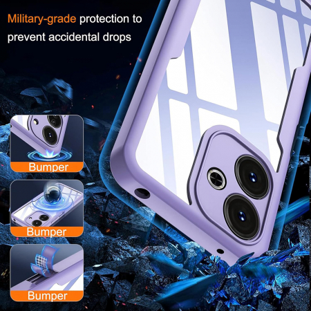 ColorVerse 360 Series + Screen Protector - Samsung Galaxy A16 4G / A16 5G - Purple [4]