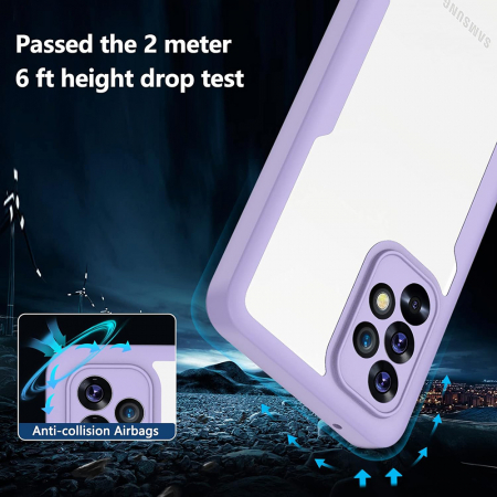 ColorVerse 360 Series + Screen Protector - Samsung Galaxy A26 5G - Black [1]