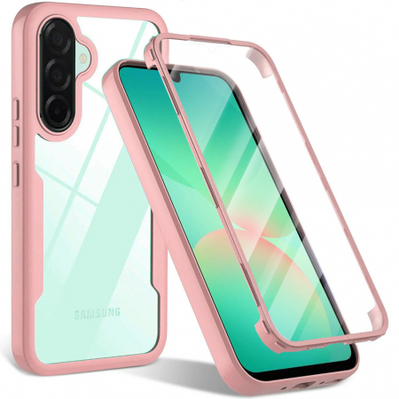 Huse - ColorVerse 360 Series + Screen Protector - Samsung Galaxy A26 5G - Pink