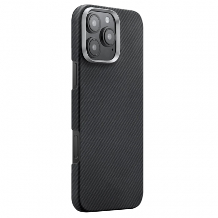 Huse - Edizard - Air MagSafe Case - iPhone 16 Pro Max - Black - Kevlar