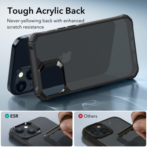 ESR - Air Armor - iPhone 15 Pro - Frosted Black [1]