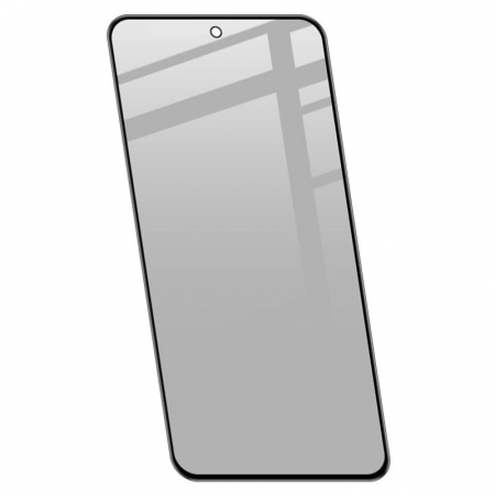 Folie sticla - Folie Privacy » Samsung A26 - AntiStatic Glass, AntiSpy, Black frame