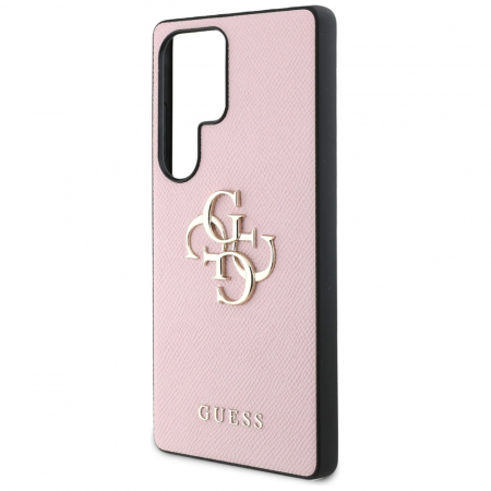 Guess - Glitter Script Big 4G Logo (GUHCS25LHG4SGP) - Samsung Galaxy S25 Ultra - Pink [1]