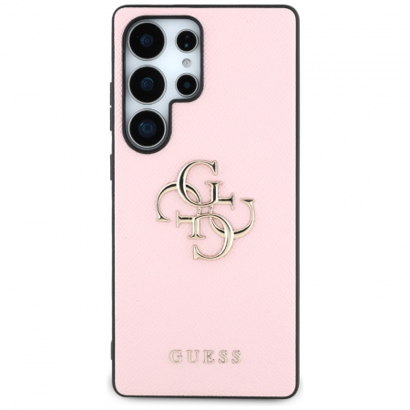 Guess - Glitter Script Big 4G Logo (GUHCS25LHG4SGP) - Samsung Galaxy S25 Ultra - Pink [2]