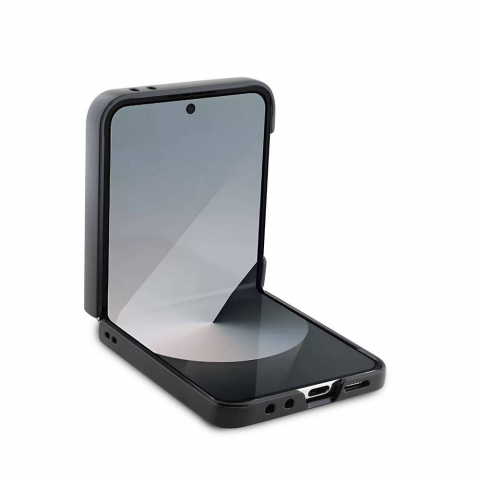 Guess - Leather 4G Metal Logo (GUHCZF64GMGBR) - Samsung Galaxy Z Flip6 - Brown [2]