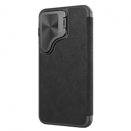 Husa Nillkin pentru Samsung S24, Qin Leather, PC Leather [2]