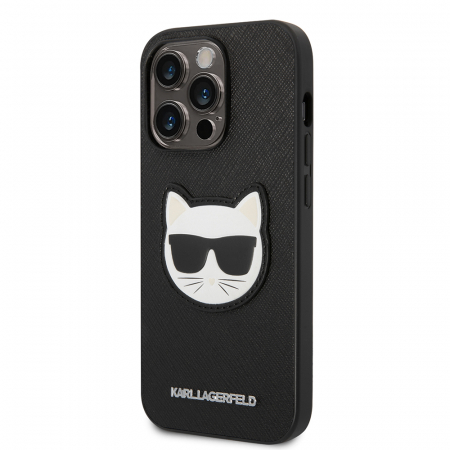 Karl Lagerfeld - Saffiano (KLHCP14XSAPCHK) - iPhone 14 Pro Max - Choupette Head [1]