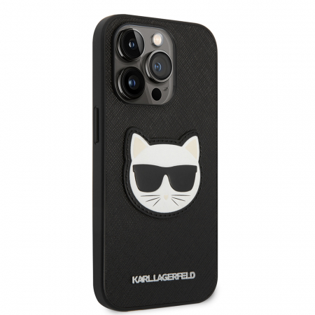 Karl Lagerfeld - Saffiano (KLHCP14XSAPCHK) - iPhone 14 Pro Max - Choupette Head [2]