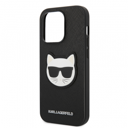 Karl Lagerfeld - Saffiano (KLHCP14XSAPCHK) - iPhone 14 Pro Max - Choupette Head [3]