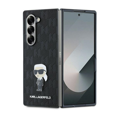 Karl Lagerfeld - Saffiano (KLHCZFD6SAPKINPKK) - Samsung Galaxy Z Fold6 - Monogram Ikonik [3]