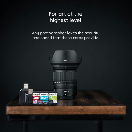 Kingston - Memory Card Canvas Go Plus (SDCG3/256GB) - MicroSDXC, with Adapter, 256GB, Class 10 / UHS-1 U3 - Black [3]