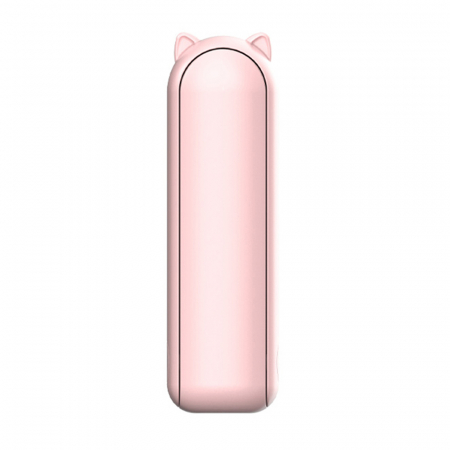 Altele - Mini Portable Hand Fan (HZ001) - 2000mAH, USB Rechargeable, 3 Speeds Adjustable - Pink