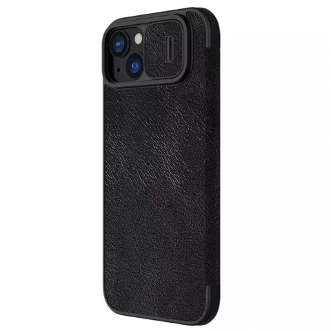 Nillkin - Qin Leather Case - iPhone 15 Plus - Black [5]