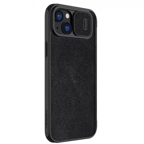 Nillkin - Qin Leather Case - iPhone 15 Plus - Black [2]