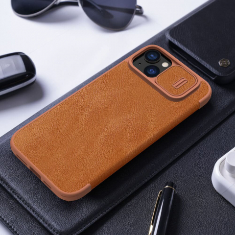Nillkin - Qin Leather Case - iPhone 15 Pro [4]