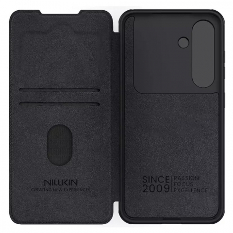 Nillkin - Qin Pro Leather Case - Samsung Galaxy S25 - Black [5]